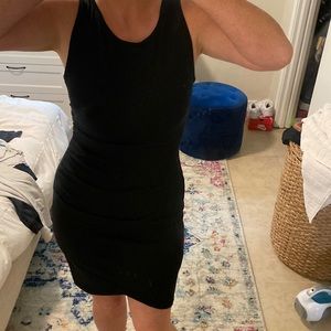 Black cotton dress from Nordstrom